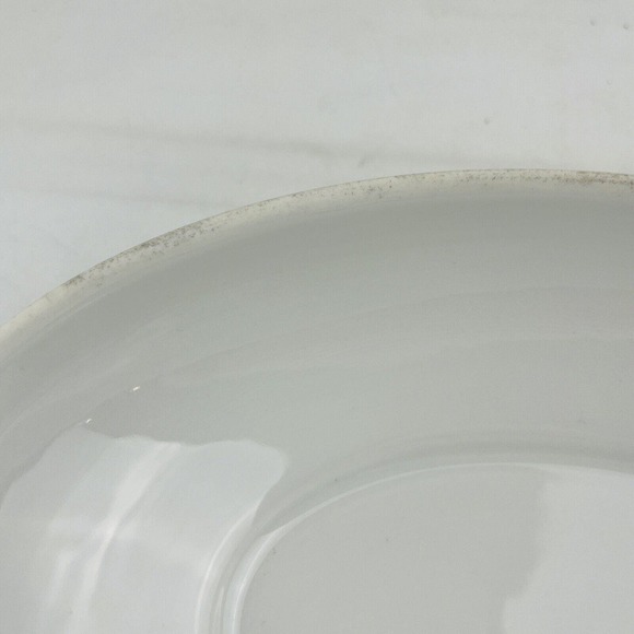 Thomas Bavaria Harvest Oval Covered Vegetable Dish Fruit Blue Scrolls Gold Rim - Picture 7 of 12